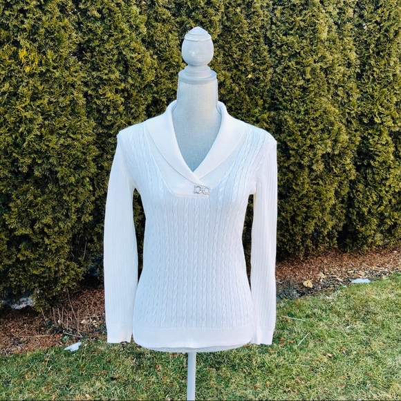 Karen Scott Sweaters - 🍒SALE 3 for $33🍒Karen Scott cable knit sweater
